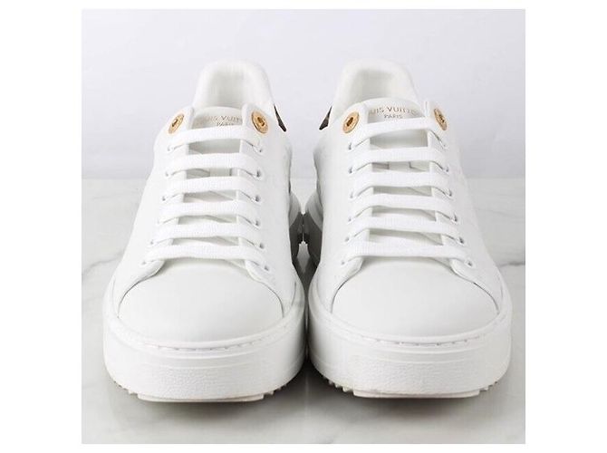 Louis Vuitton Baskets Monogram Timeout Blanc - vue 5