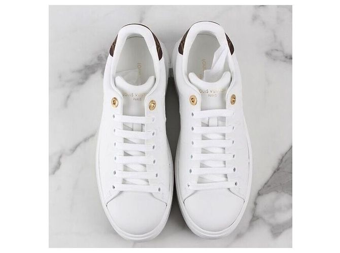 Louis Vuitton Baskets Monogram Timeout Blanc - vue 7