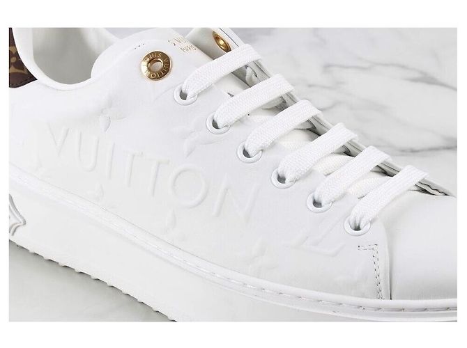 Louis Vuitton Baskets Monogram Timeout Blanc - vue 8