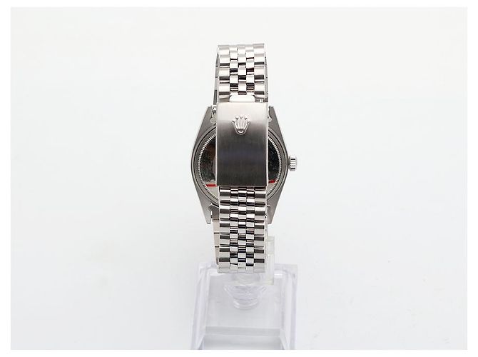 Rolex Orologio Datejust in acciaio per uomo Quadrante Originale Argento - vista 5