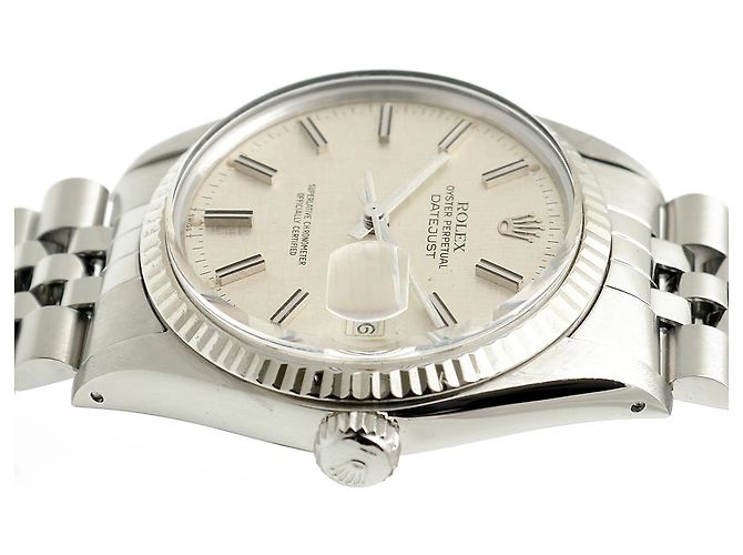 Rolex Datejust Vintage Dial Steel Watch - view 11