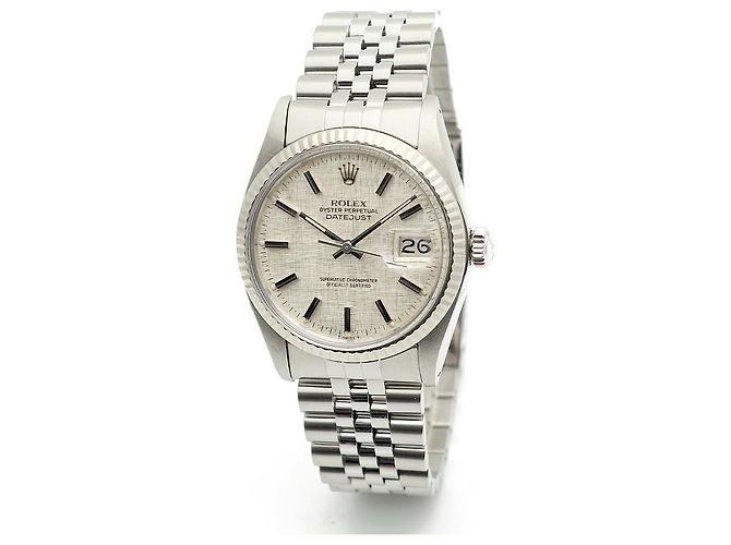 Rolex Datejust Vintage Dial Steel Watch - view 12