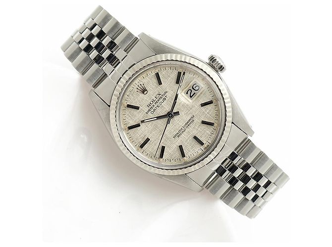 Rolex Datejust Vintage Dial Steel Watch - view 2