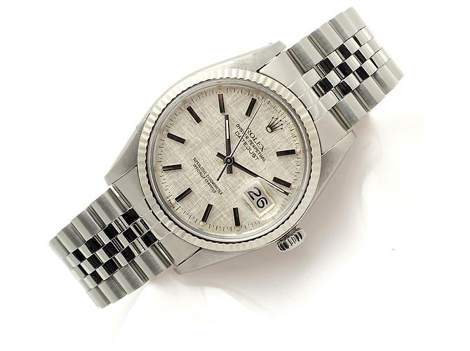 Rolex Datejust Vintage Dial Steel Watch - view 4