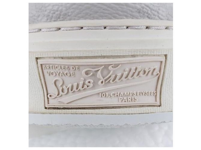 Louis Vuitton Slip-On Monogram Trocadero Bianco - vista 7