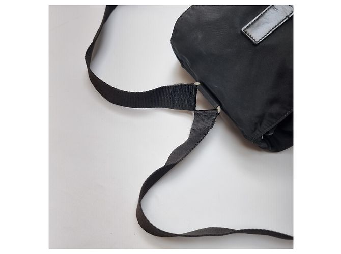 Prada Zaino Nylon One Pocket Medium Unisex (Advanced, Rare Item) Nero - vista 11