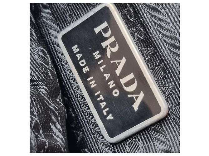 Prada Zaino Nylon One Pocket Medium Unisex (Advanced, Rare Item) Nero - vista 16