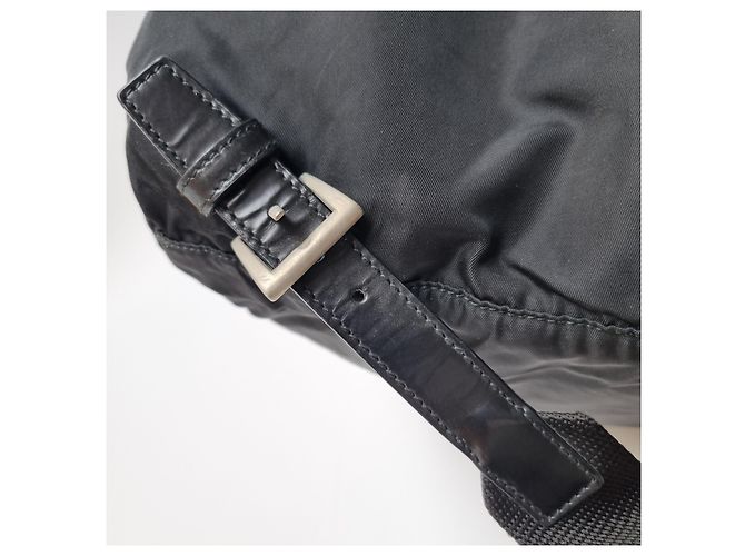 Prada Zaino Nylon One Pocket Medium Unisex (Advanced, Rare Item) Nero - vista 19