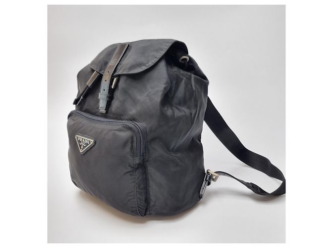 Prada Zaino Nylon One Pocket Medium Unisex (Advanced, Rare Item) Nero - vista 6