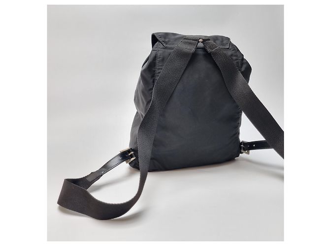 Prada Zaino Nylon One Pocket Medium Unisex (Advanced, Rare Item) Nero - vista 9