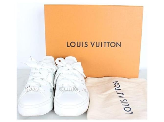 Louis Vuitton Timeout Sneakers Silver Weiß - Ansicht 2