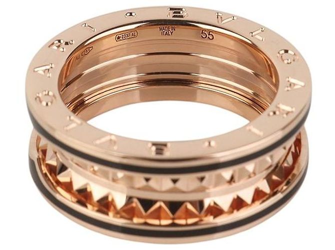 Bulgari Pink Gold Lock Ring Größe - Ansicht 4
