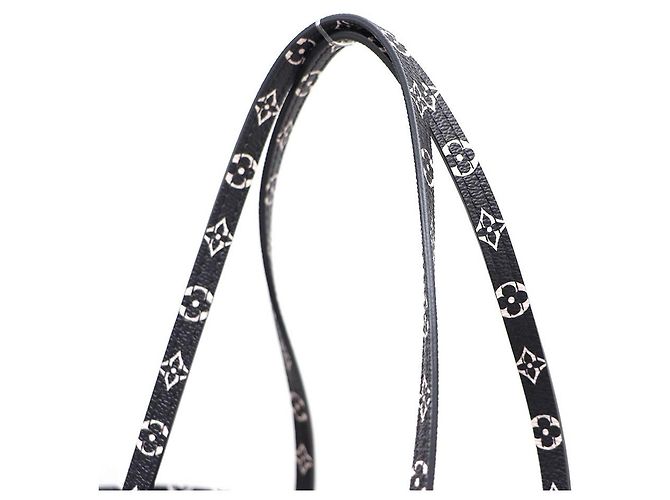Louis Vuitton Borsa a Spalla Monogram Giant Crafty Neverfull MM Marrone - vista 4