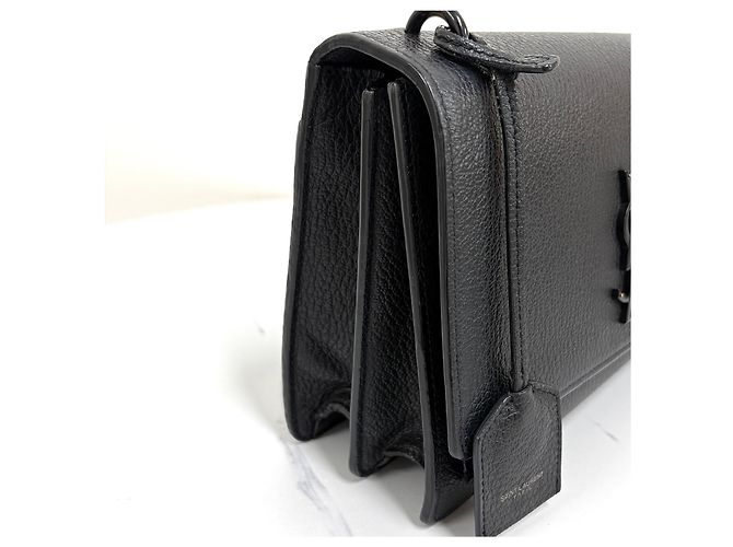 Saint Laurent Sunset Black Shoulder Bag - view 25