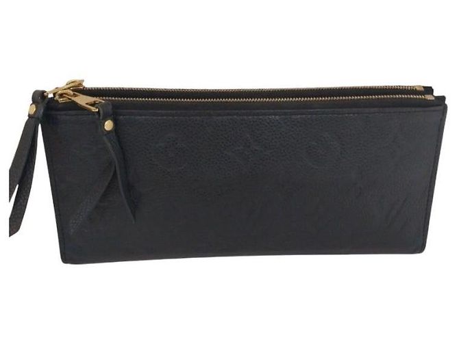 Louis Vuitton Cartera Adele Double Zipper para Mujer en Empreinte Monogram Navy Azul - vista 2