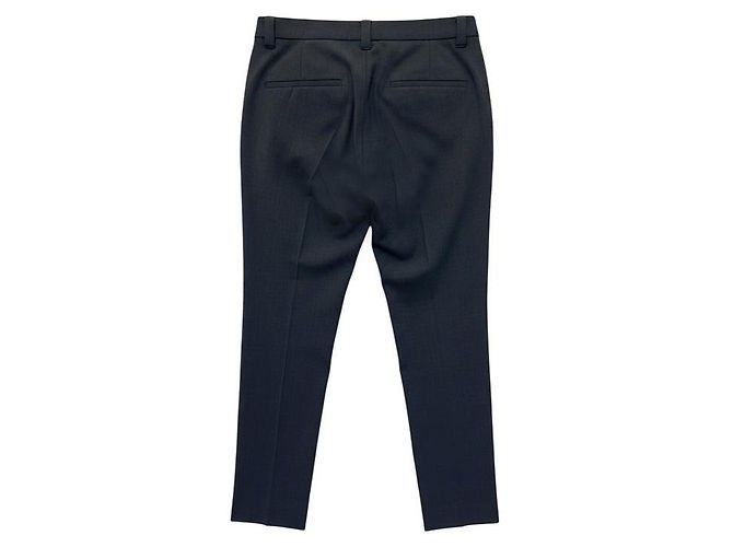 Brunello Cucinelli Pantalones Slim Fit Gris Carbón Castaño - vista 3