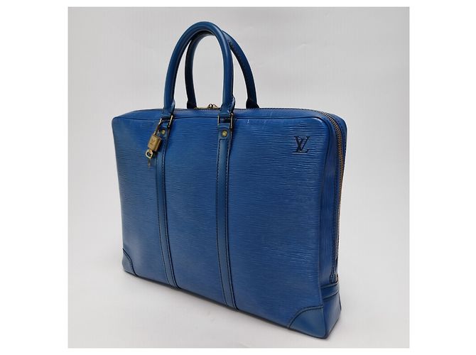 Louis Vuitton Cartella Documenti in Pelle Epi Blu
Valigetta - vista 6