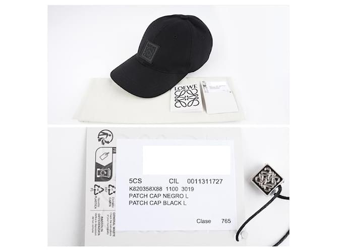 Loewe Canvas-Cap mit Anagram-Patch Schwarz - Ansicht 14