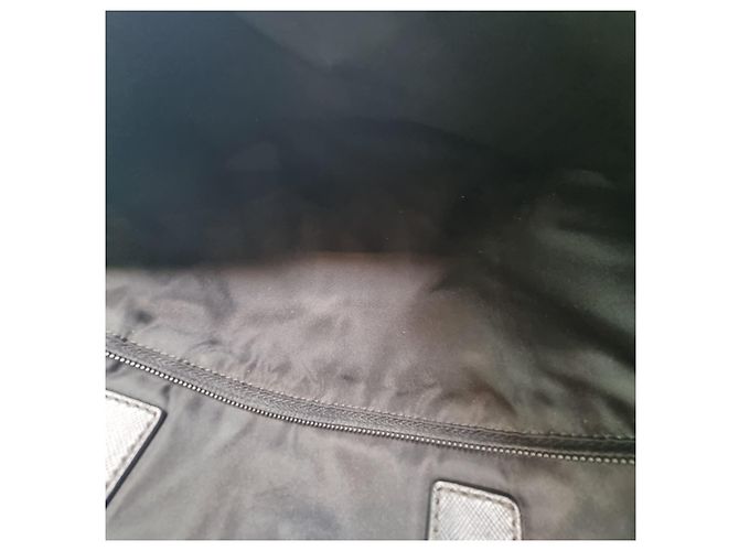 Prada Valigetta Saffiano Black Nero - vista 20