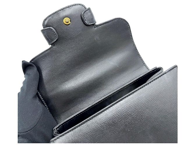 Gucci Mini borsa a manico Horsebit Nera Nero - vista 10