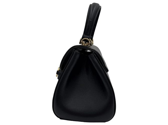 Gucci Mini borsa a manico Horsebit Nera Nero - vista 3