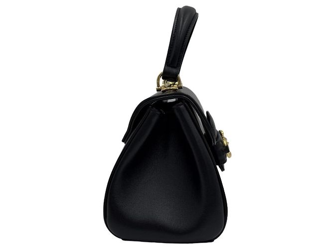 Gucci Mini borsa a manico Horsebit Nera Nero - vista 4