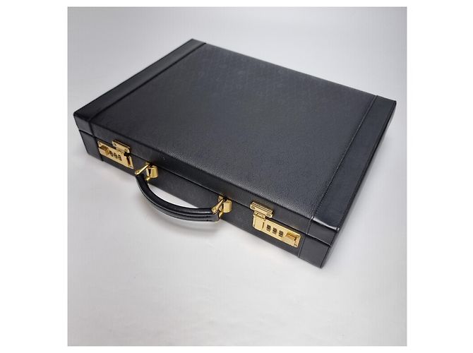 Dior Valigetta Honeycomb Attache Nera e Oro Nero - vista 10