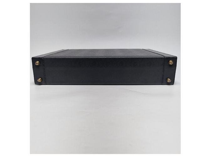 Dior Valigetta Honeycomb Attache Nera e Oro Nero - vista 14