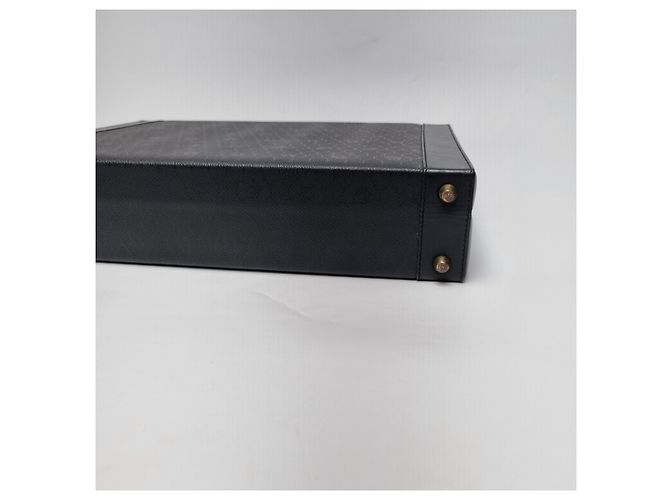 Dior Valigetta Honeycomb Attache Nera e Oro Nero - vista 15
