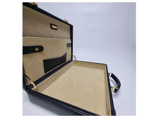 Dior Valigetta Honeycomb Attache Nera e Oro Nero - vista 18