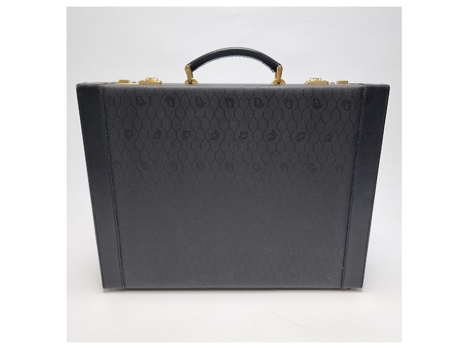 Dior Valigetta Honeycomb Attache Nera e Oro Nero - vista 2