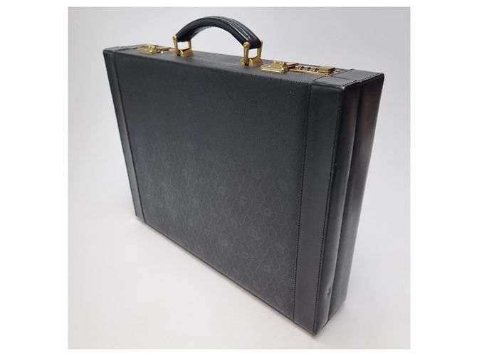 Dior Valigetta Honeycomb Attache Nera e Oro Nero - vista 6