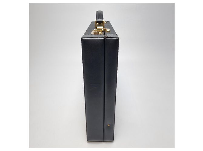 Dior Valigetta Honeycomb Attache Nera e Oro Nero - vista 8