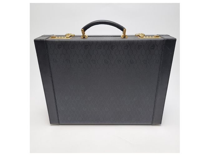 Dior Valigetta Honeycomb Attache Nera e Oro Nero - vista 9