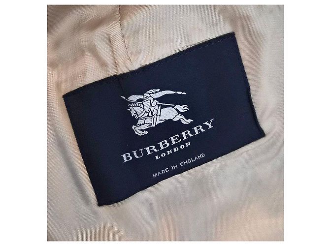 Burberry Gabardina de doble botonadura Azul - vista 6