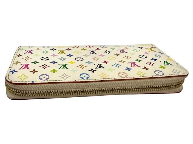 Louis Vuitton Zippy Wallet Monogram Multicolor White Weiß - Ansicht 5