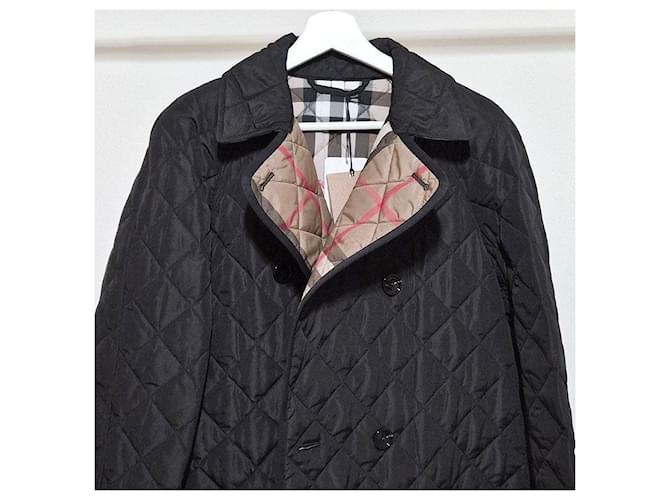 Burberry Steppjacke lang Schwarz - Ansicht 4