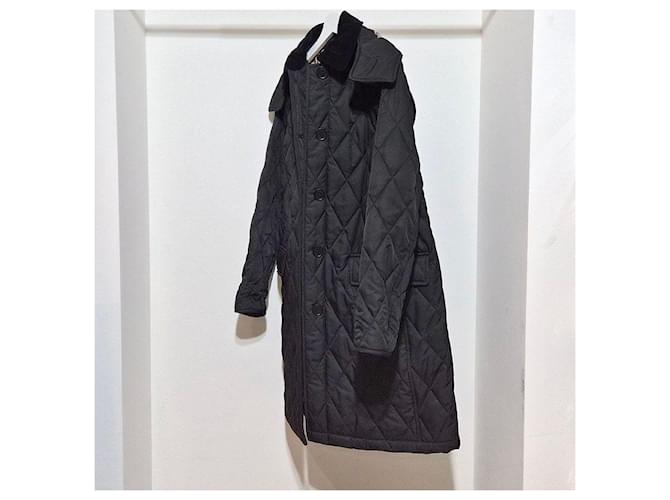 Burberry Dereham Steppjacke lang Schwarz - Ansicht 2