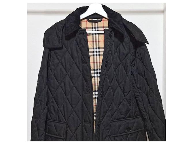 Burberry Dereham Steppjacke lang Schwarz - Ansicht 4