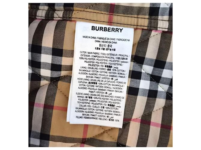 Burberry Dereham Steppjacke lang Schwarz - Ansicht 7