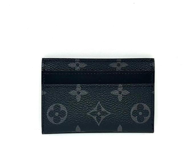 Louis Vuitton Monogram Eclipse Card Holder Black - view 3