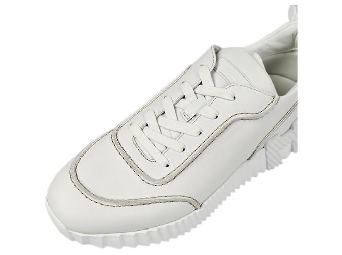 Hermès Sneaker da uomo con suola grafica oversize Bianco - vista 13
