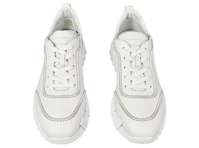 Hermès Sneaker da uomo con suola grafica oversize Bianco - vista 8