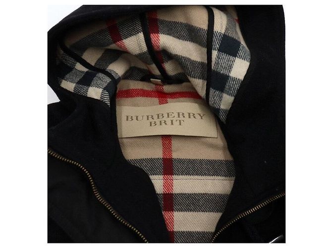 Burberry Women’s Black Wool Toggle Double Coat Jacket - view 5