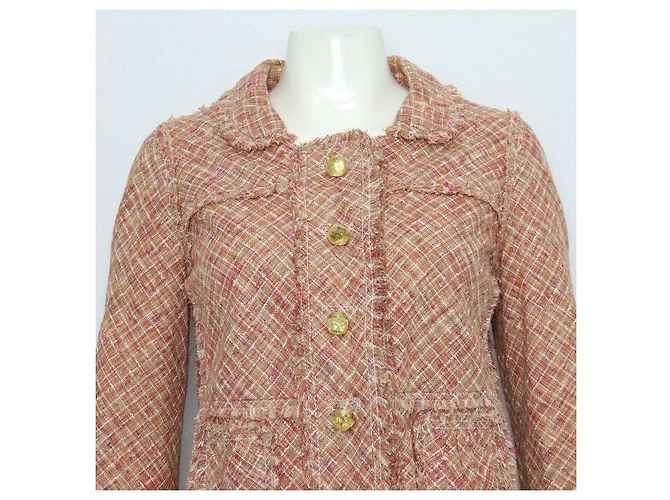 Louis Vuitton Tweed Pattern Crystal Button Women's Jacket Multiple colors - view 2