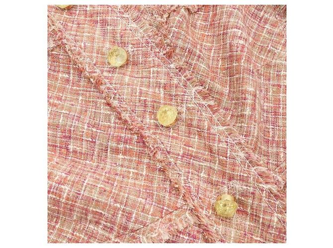 Louis Vuitton Tweed Pattern Crystal Button Women's Jacket Multiple colors - view 6