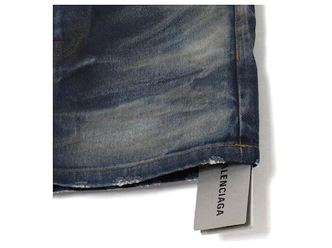 Balenciaga Minifalda de denim Negro - vista 3