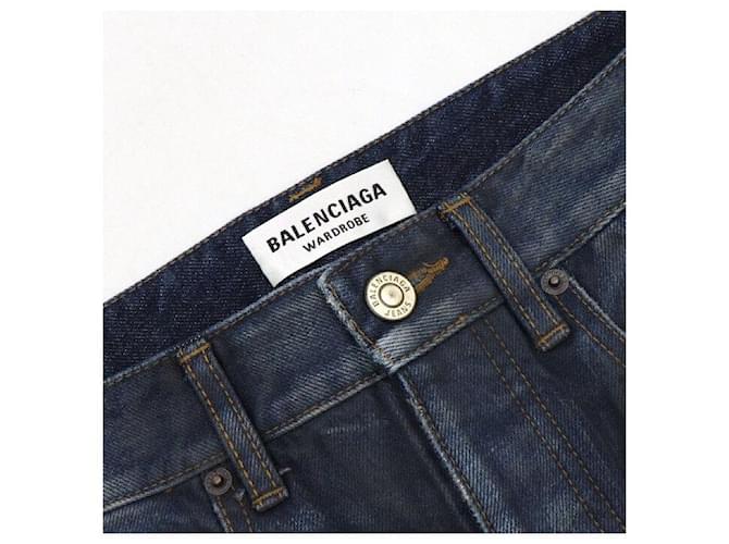 Balenciaga Minifalda de denim Negro - vista 5