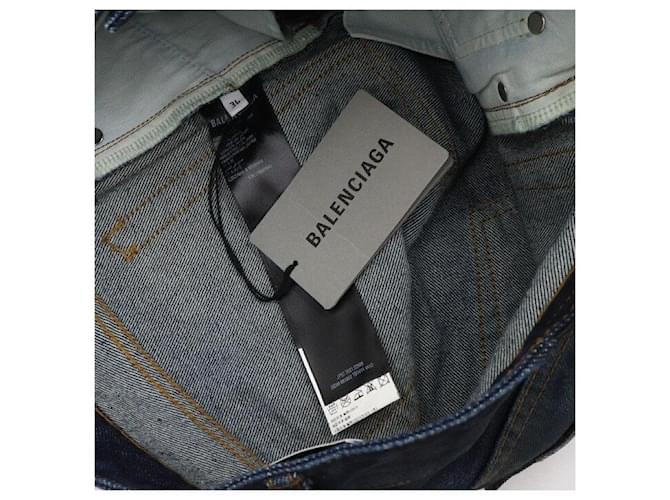 Balenciaga Minifalda de denim Negro - vista 6