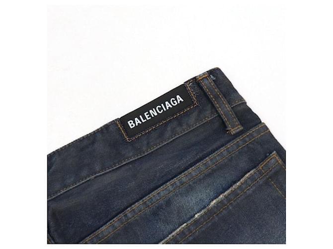 Balenciaga Minifalda de denim Negro - vista 7